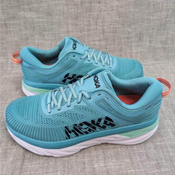 HOKA ONE ONE Bondi Women's 7 Aquarelle Blue AEBL 9B. Price firm. Thank you! - Picture 12 of 12